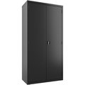 Lorell Steel Wardrobe Storage Cabinet, Black LLR03088